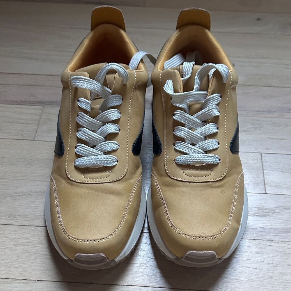 Dolce Vita Yellow and Black Athletic Shoes - Picture 3 of 5